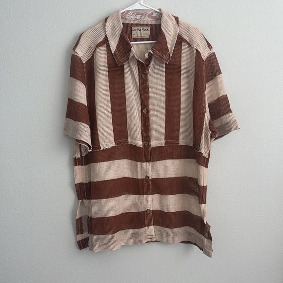 Free People We The Free Del Mar Cabana Shirt - Picture 2 of 5